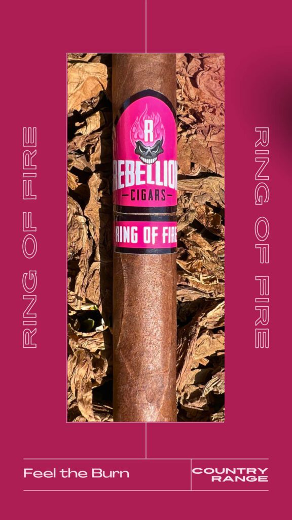 RING OF FIRE CIGAR BY REBELLION CIGARS